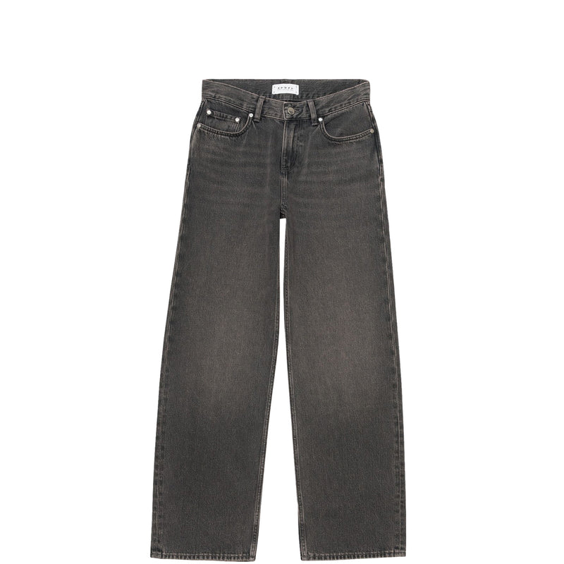 Edwin W' LEXIE PANT, Black Dravite Wash