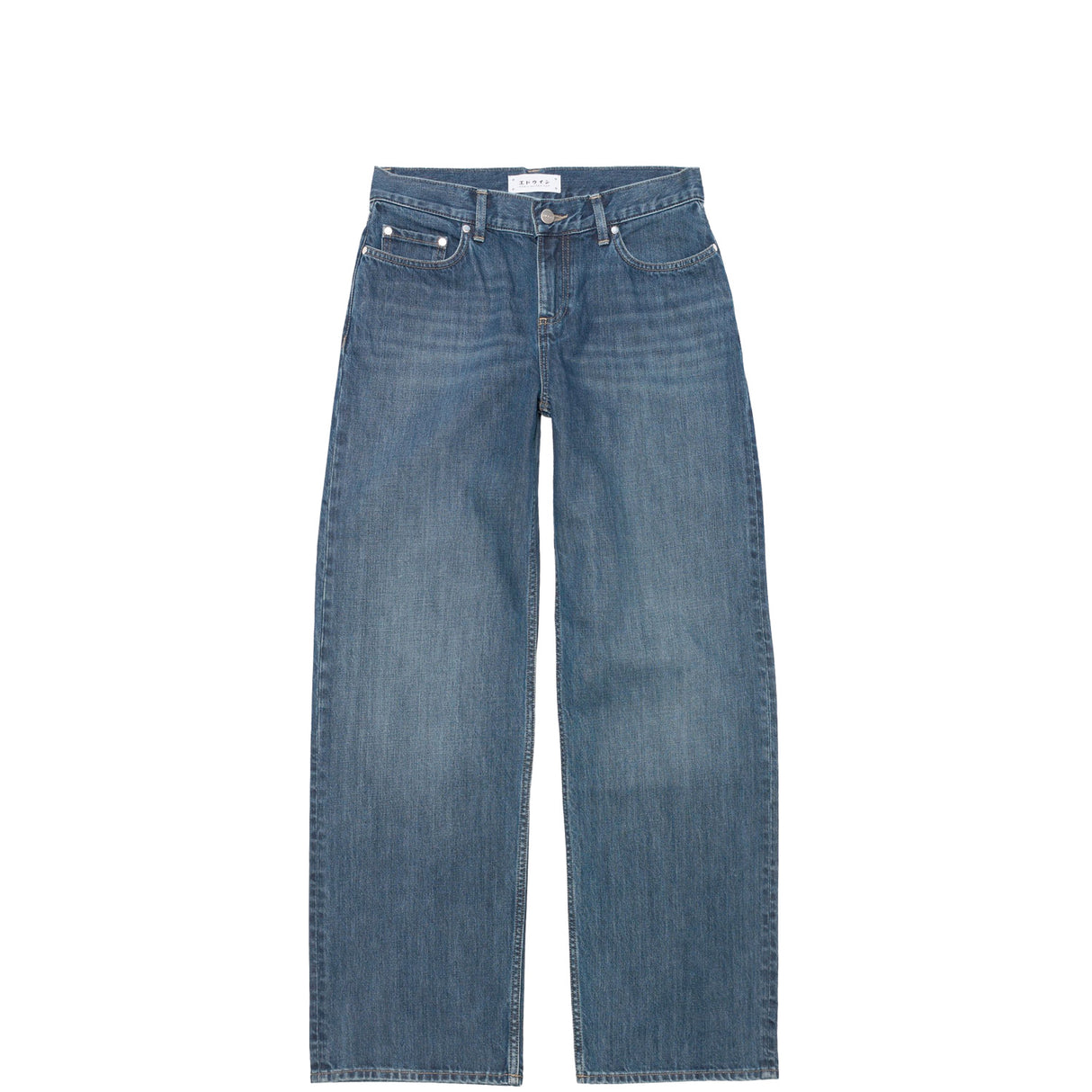 Edwin W' LEXIE PANT, Blue Diopside Wash