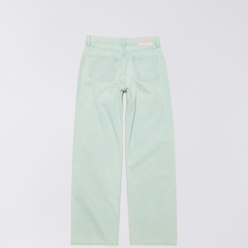 Edwin W' LEXIE PANT, Blue Holiday Overdyed