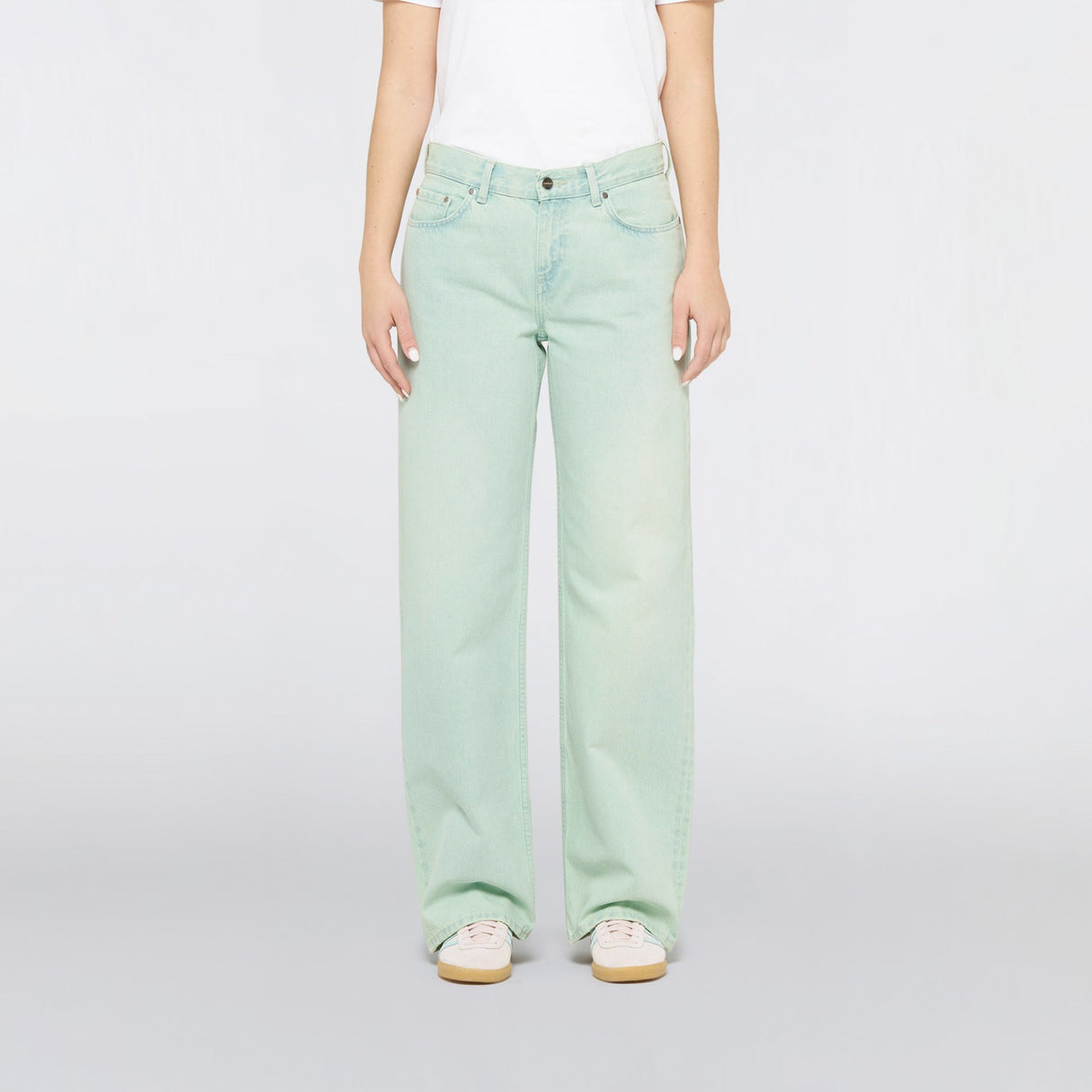 Edwin W' LEXIE PANT, Blue Holiday Overdyed