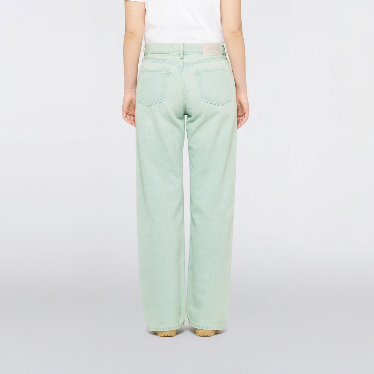 Edwin W' LEXIE PANT, Blue Holiday Overdyed