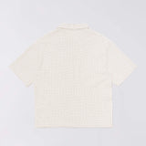 Edwin ZED SHIRT S/S, White/Brown