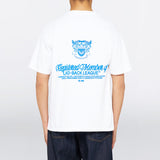 Edwin LAID-BACK LEAGUE T-SHIRT, White Washed