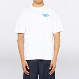 Edwin LAID-BACK LEAGUE T-SHIRT, White Washed
