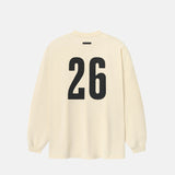 Fear of God ESSENTIALS MERCH L/S TEE, Chalk
