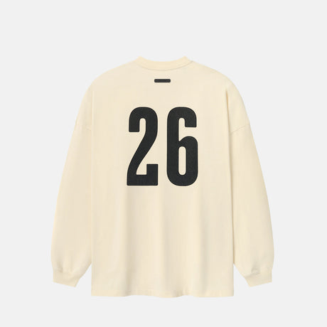Fear of God ESSENTIALS MERCH L/S TEE, Chalk