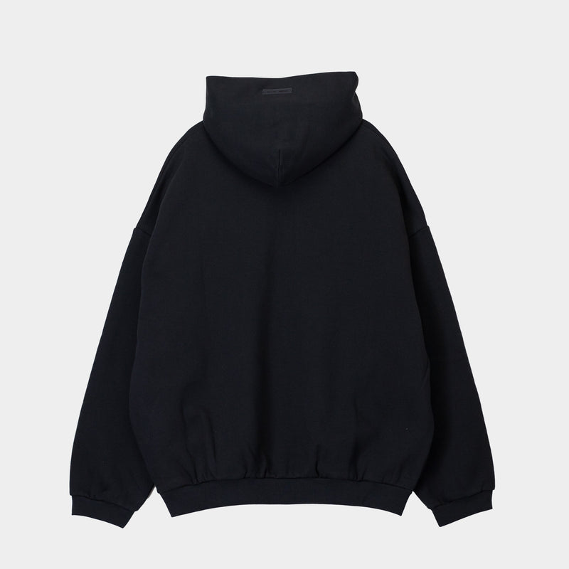 Fear of God ESSENTIALS 90'S FIT HOODIE, Jet Black
