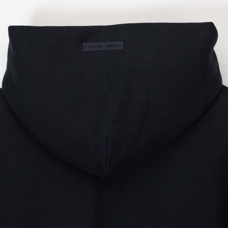 Fear of God ESSENTIALS 90'S FIT HOODIE, Jet Black