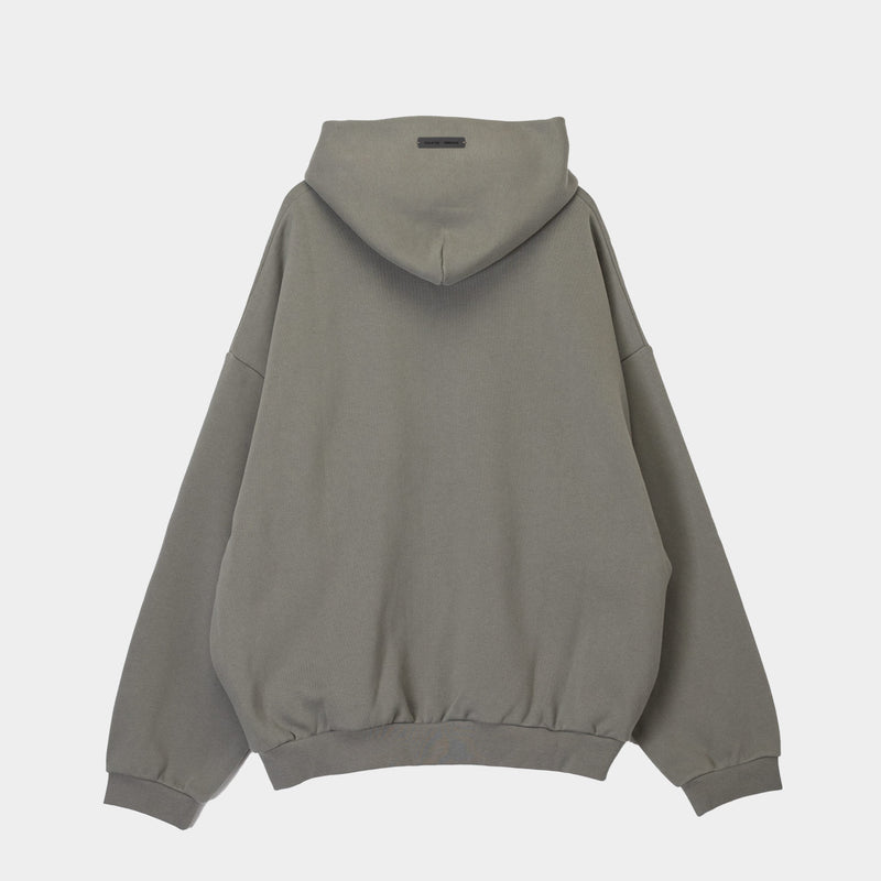 Fear of God ESSENTIALS 90'S FIT HOODIE, Moss