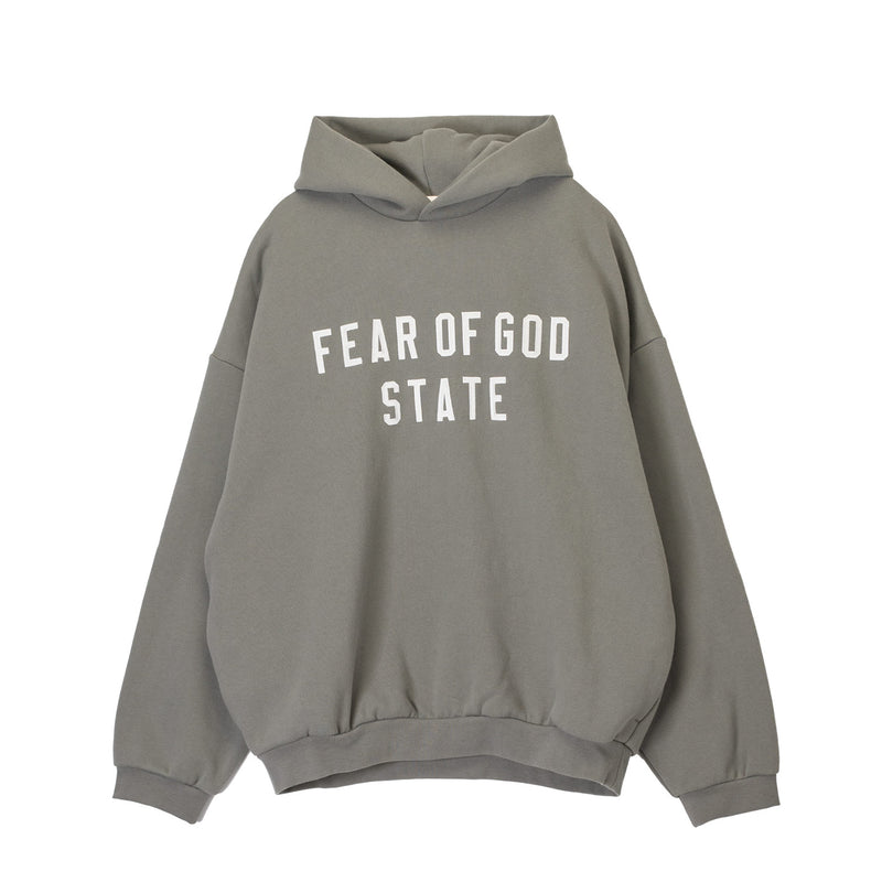 Fear of God ESSENTIALS 90'S FIT HOODIE, Moss