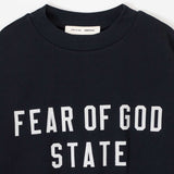 Fear of God ESSENTIALS 90'S FIT SWEATSHIRT, Jet Black