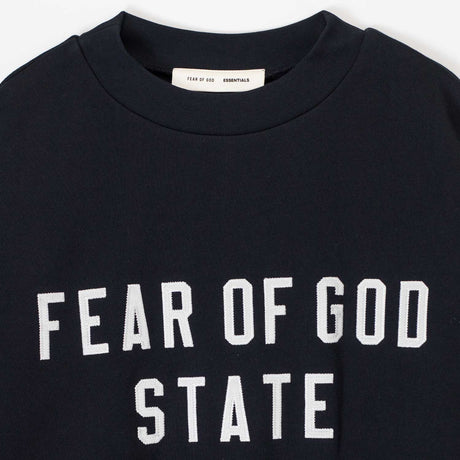 Fear of God ESSENTIALS 90'S FIT SWEATSHIRT, Jet Black