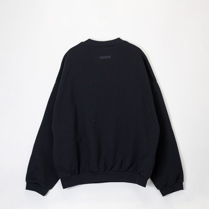 Fear of God ESSENTIALS 90'S FIT SWEATSHIRT, Jet Black