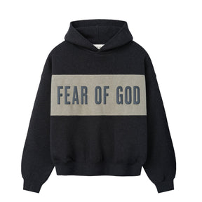 Black hoodie on a white background