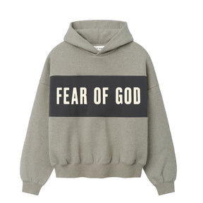 Grey hoodie on a white background