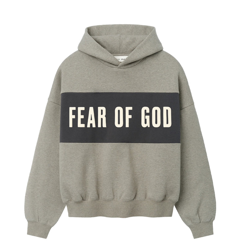 Grey hoodie on a white background