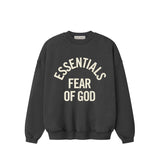 Fear of God ESSENTIALS CAMPUS 90'S CREWNECK, Faded Black