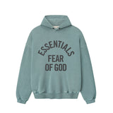 Fear of God ESSENTIALS CAMPUS 90'S HOODIE, Faded Coastal