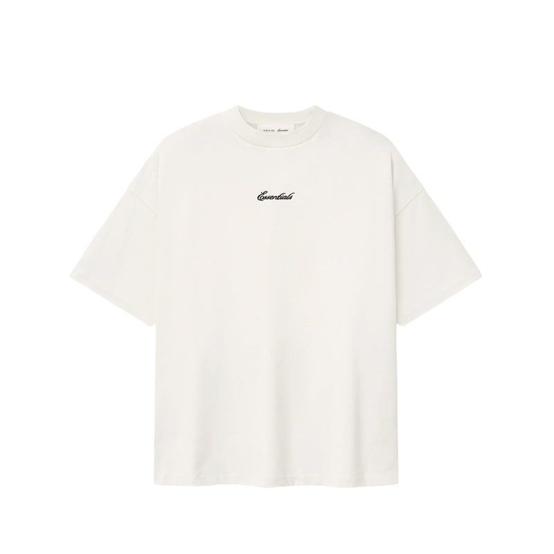 Fear of God ESSENTIALS SIGNATURE 90'S SS TEE, Ivory