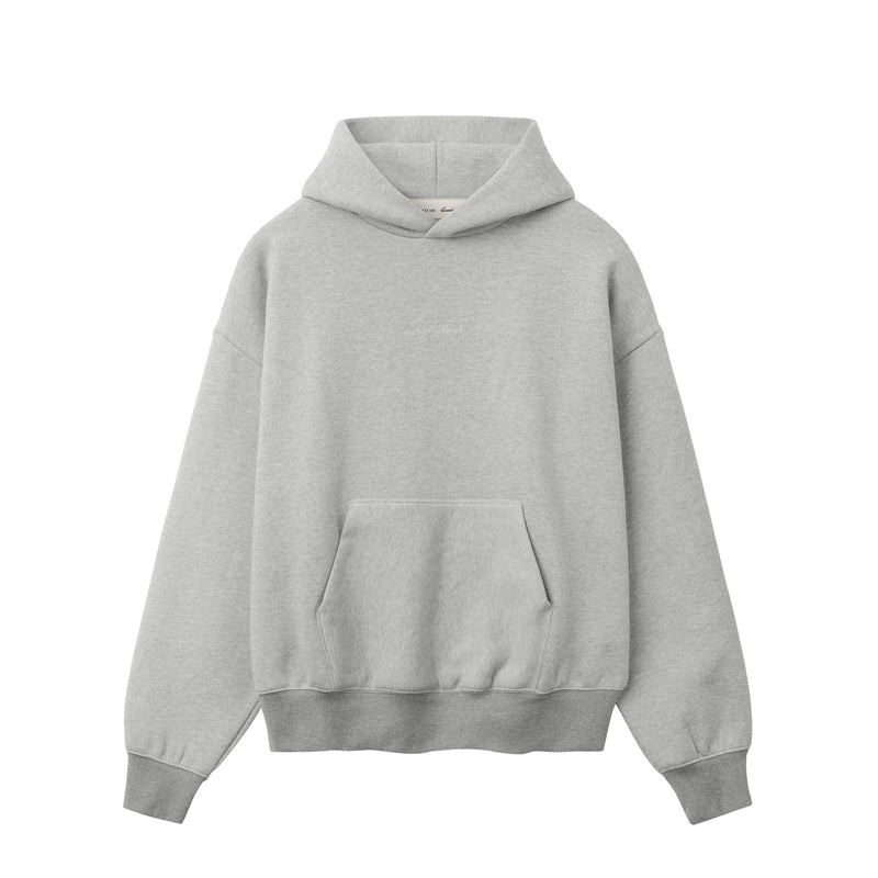 Fear of God ESSENTIALS SIGNATURE CLASSIC HOODIE, Concrete Heather