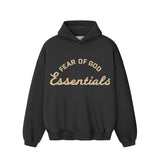 Fear of God ESSENTIALS TRAINING 90'S HOODIE, Faded Black
