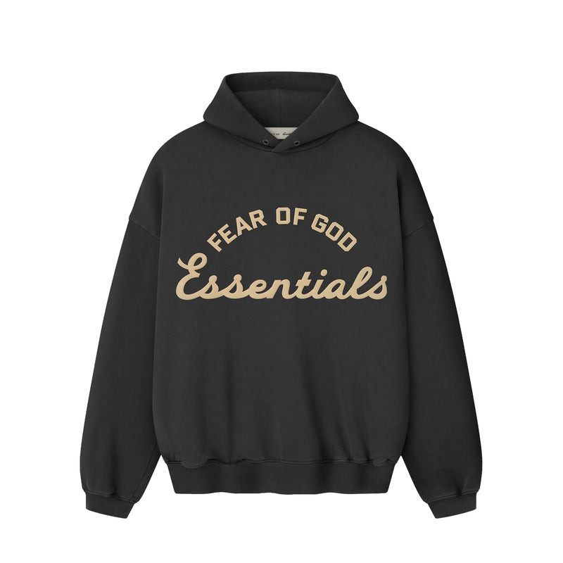 Fear of God ESSENTIALS TRAINING 90'S HOODIE, Faded Black