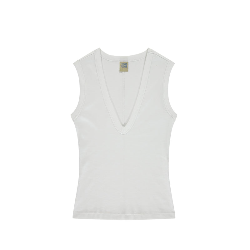 Flore Flore DEWI TANK, White