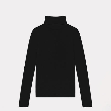 Flore Flore DINAH TURTLENECK LW, Black