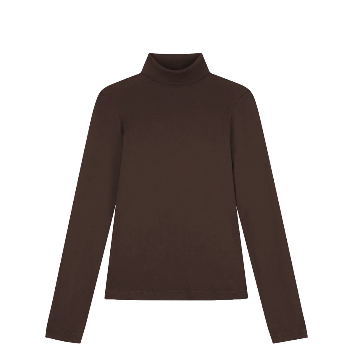 Flore Flore DINAH TURTLENECK LW, Dark Brown
