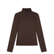 Flore Flore DINAH TURTLENECK LW, Dark Brown