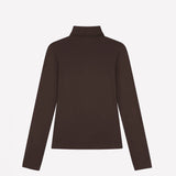 Flore Flore DINAH TURTLENECK LW, Dark Brown