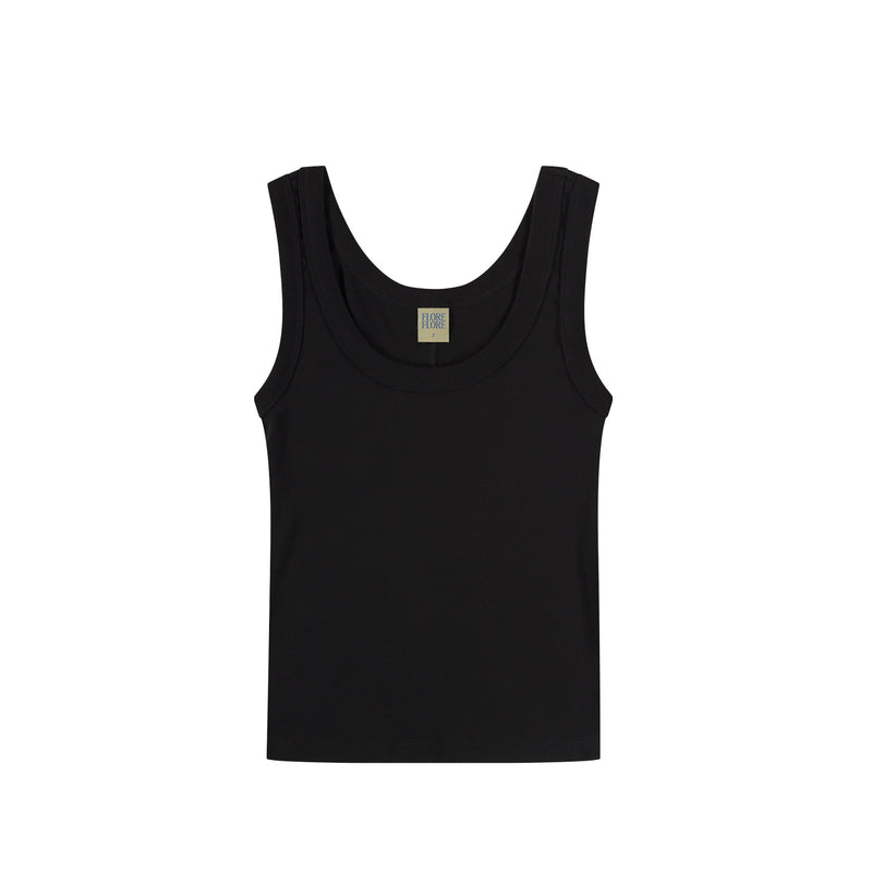 Flore Flore HILLIE TANK, Black