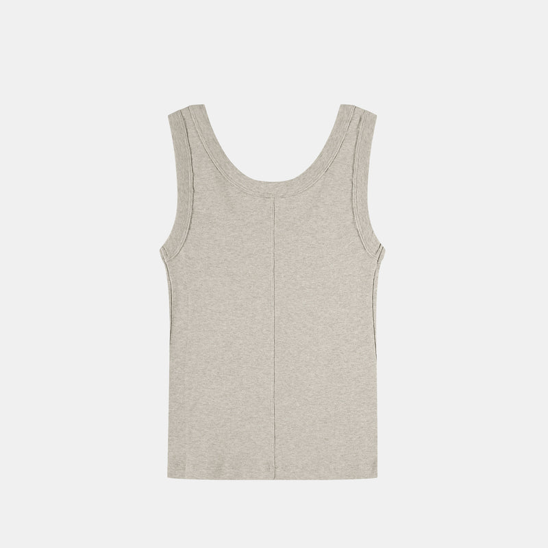Flore Flore HILLIE TANK, Heather Grey