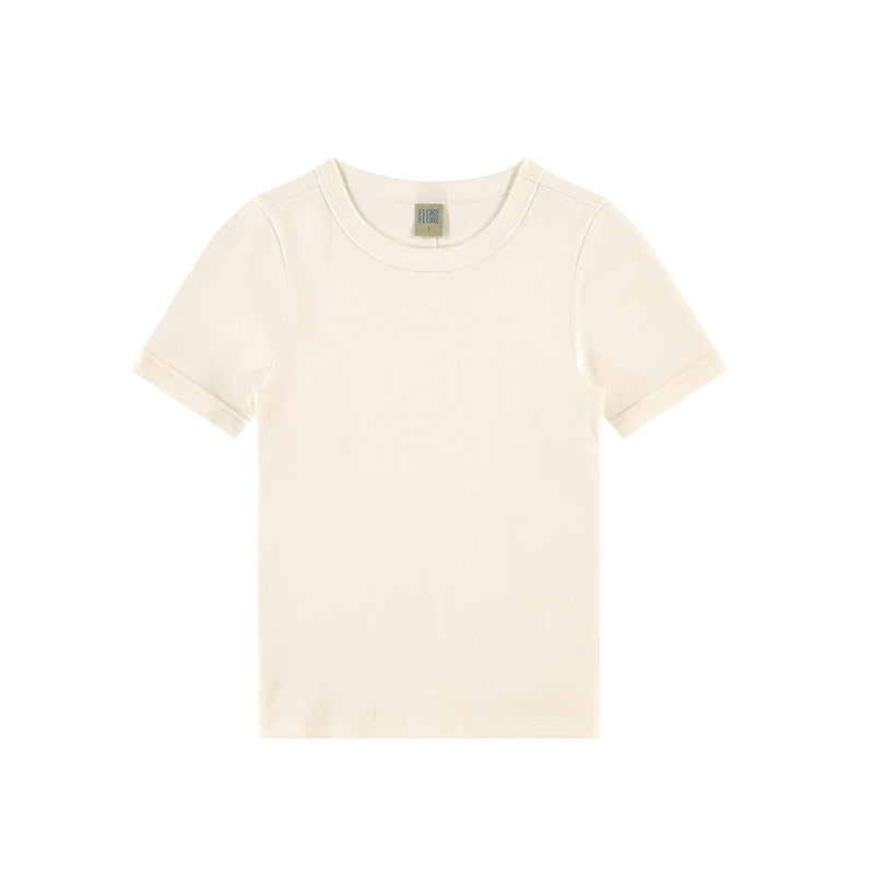 Flore Flore CAR TEE, Off White