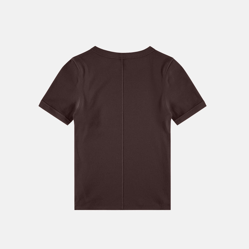 Flore Flore CAR TEE, Choco Plum