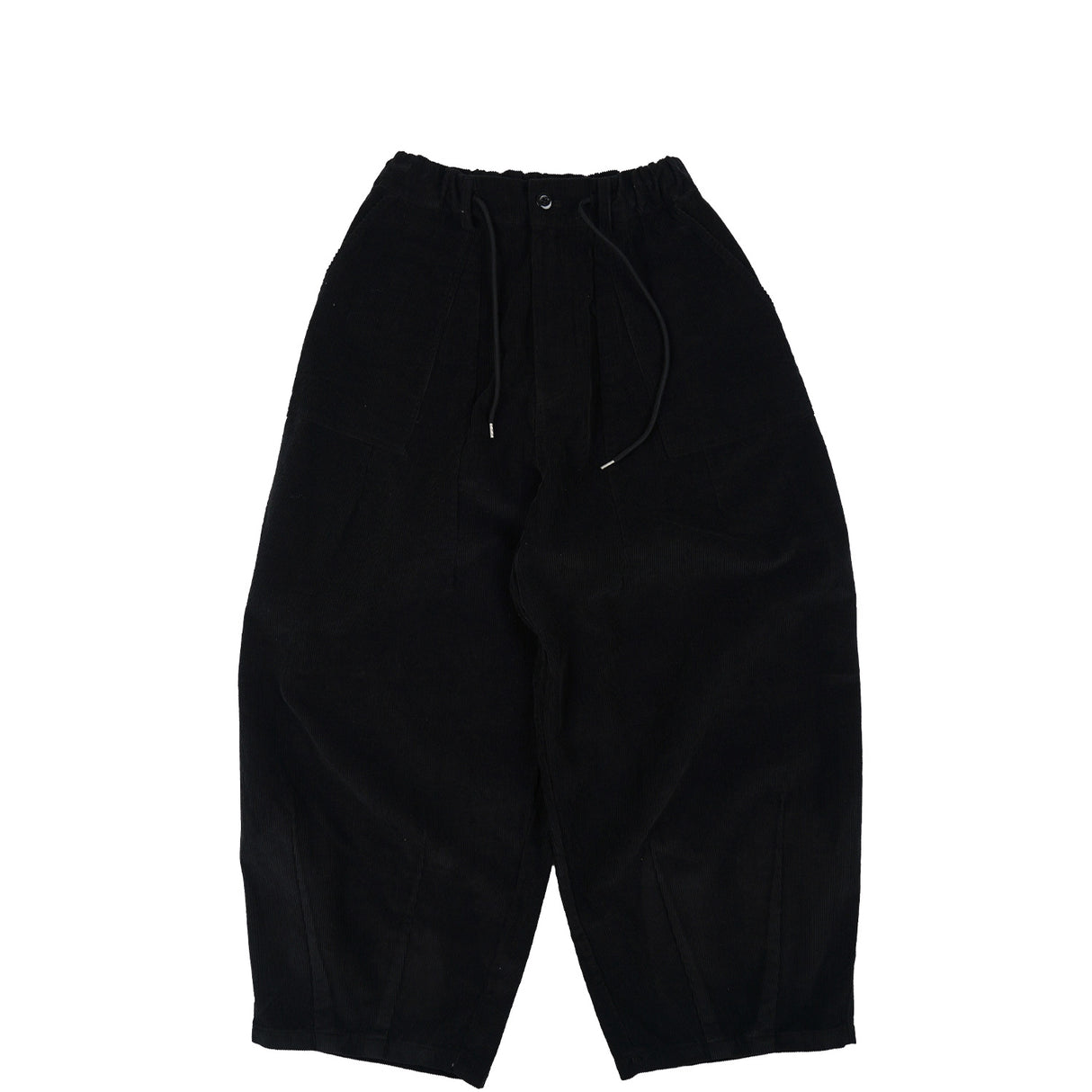 FrizmWORKS CORDUROY BALLOON PANTS, Black