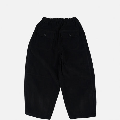 FrizmWORKS CORDUROY BALLOON PANTS, Black
