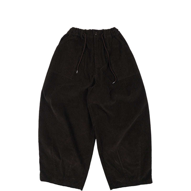 FrizmWORKS CORDUROY BALLOON PANTS, Brown