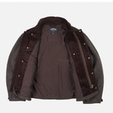 FrizmWORKS HERRINGBONE WOOL HUNTING JACKET, Pine Brown