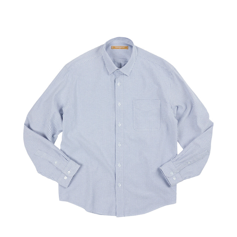 FrizmWORKS OG STRIPE OVERSIZED SHIRT, Blue