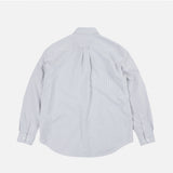 FrizmWORKS OG STRIPE OVERSIZED SHIRT, Grey