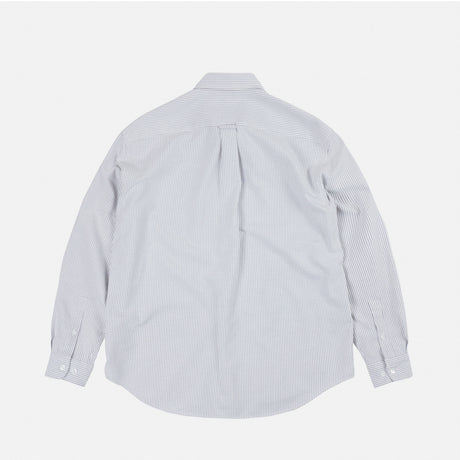 FrizmWORKS OG STRIPE OVERSIZED SHIRT, Grey