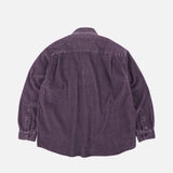 FrizmWORKS PIGMENT 8W CORDUROY SHIRT, Purple