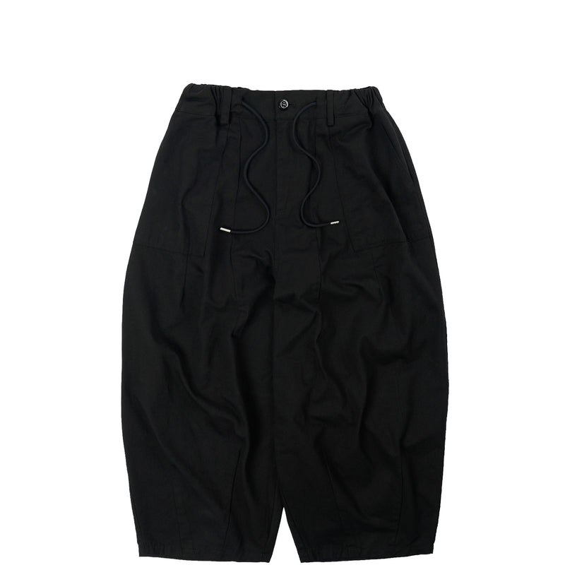 FrizmWORKS TWILL BALLOON PANTS, Black