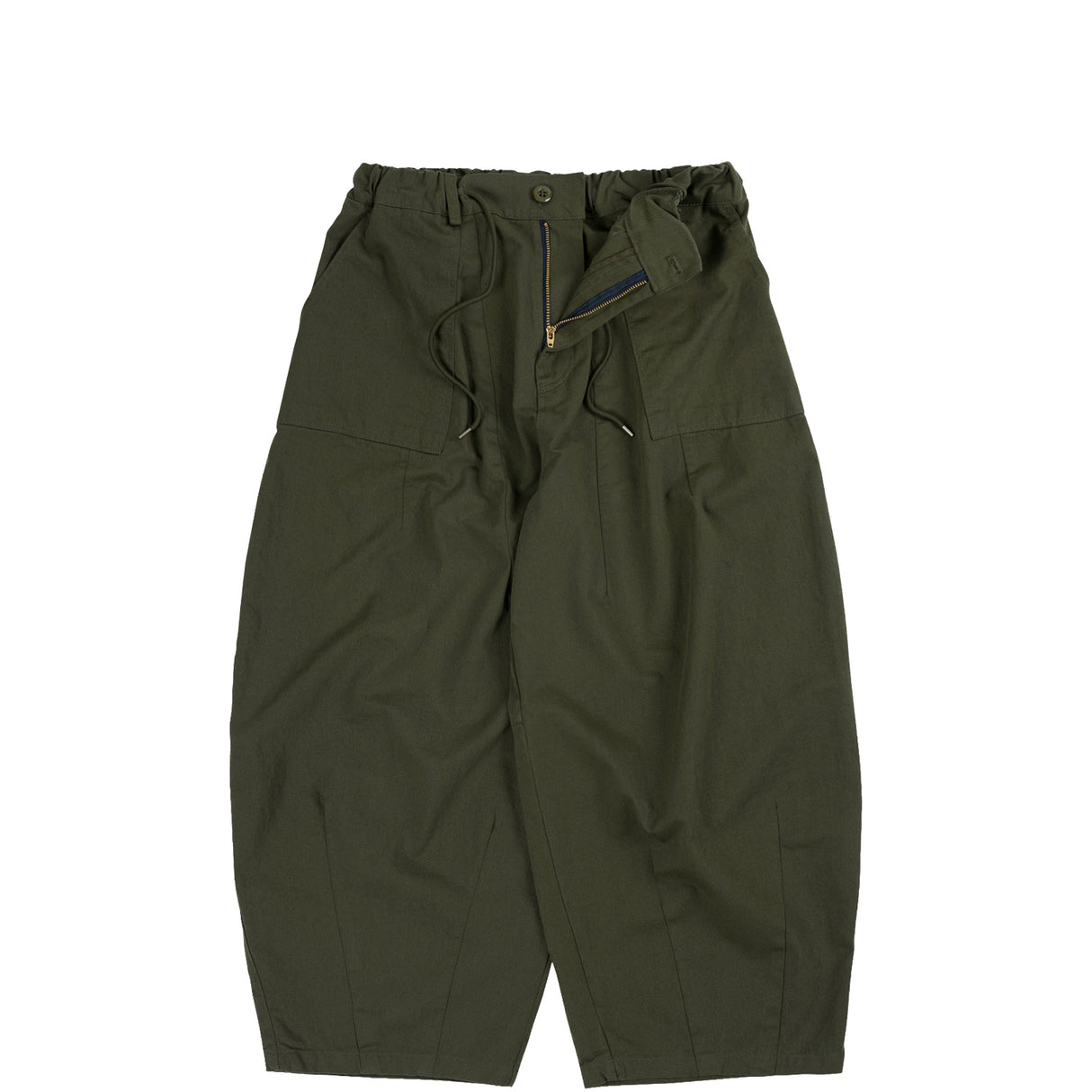 FrizmWORKS TWILL BALLOON PANTS, Olive