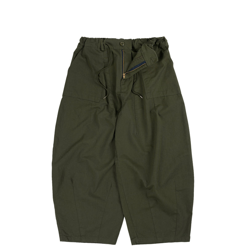 FrizmWORKS TWILL BALLOON PANTS, Olive