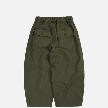 FrizmWORKS TWILL BALLOON PANTS, Olive