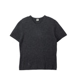 Dark gray t-shirt on a white background