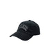 Ganni A6900 CANVAS CAP EMB, Black