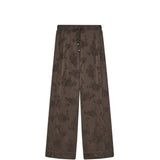 Ganni SATIN ELASTICATED PANTS, Demitasse